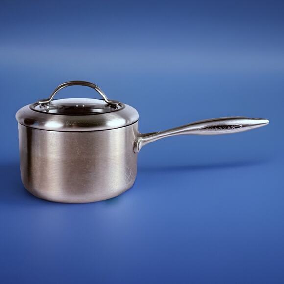 Scanpan CTX 2 Qt Saucepan with Lid Denmark Ceramic Titanium Nonstick Induction - Picture 1 of 11